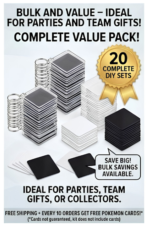 ⚡️20 PCS DIY Acrylic Fridge Magnet Kit | Custom Photo/Card Art | ⚡️ ⚡️20 PCS DIY Acrylic Fridge Magnet Kit | Custom Photo/Card Art | ⚡️