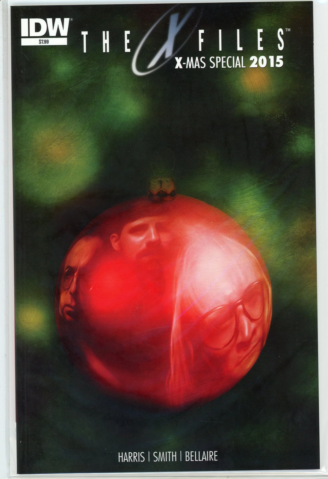 THE X-FILES X-MAS SPECIAL 2015 NM CLASSIC COVER PHENOMENAL SHINE