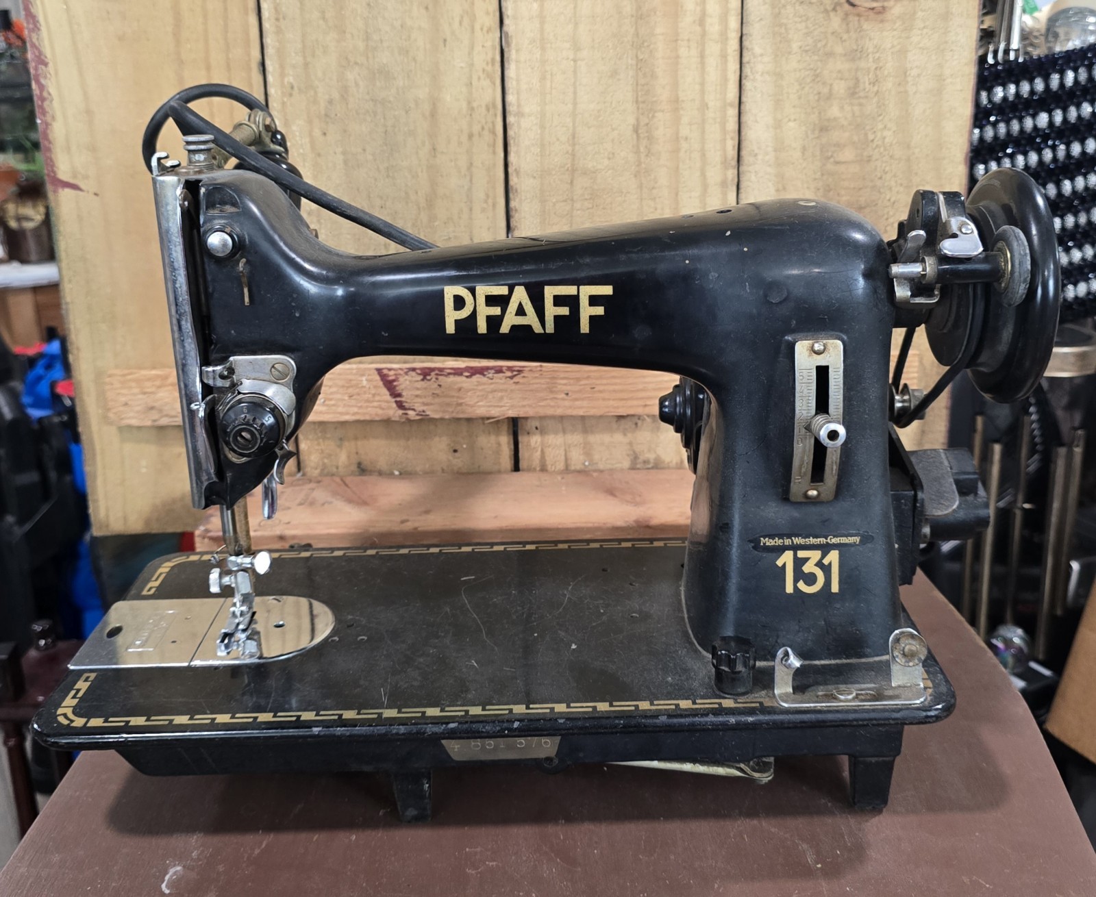 PFAFF 131 Vintage Industrial Sewing Machine High Speed Straight Stitch *RARE*