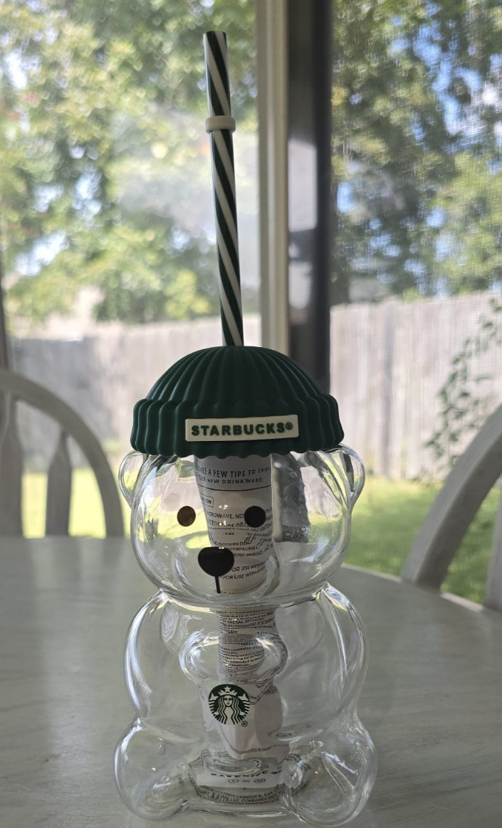 2025 Glass Starbucks Bearista Bear Cold Cup Holiday Limited Edition 2025 Glass Starbucks Bearista Bear Cold Cup Holiday Limited Edition