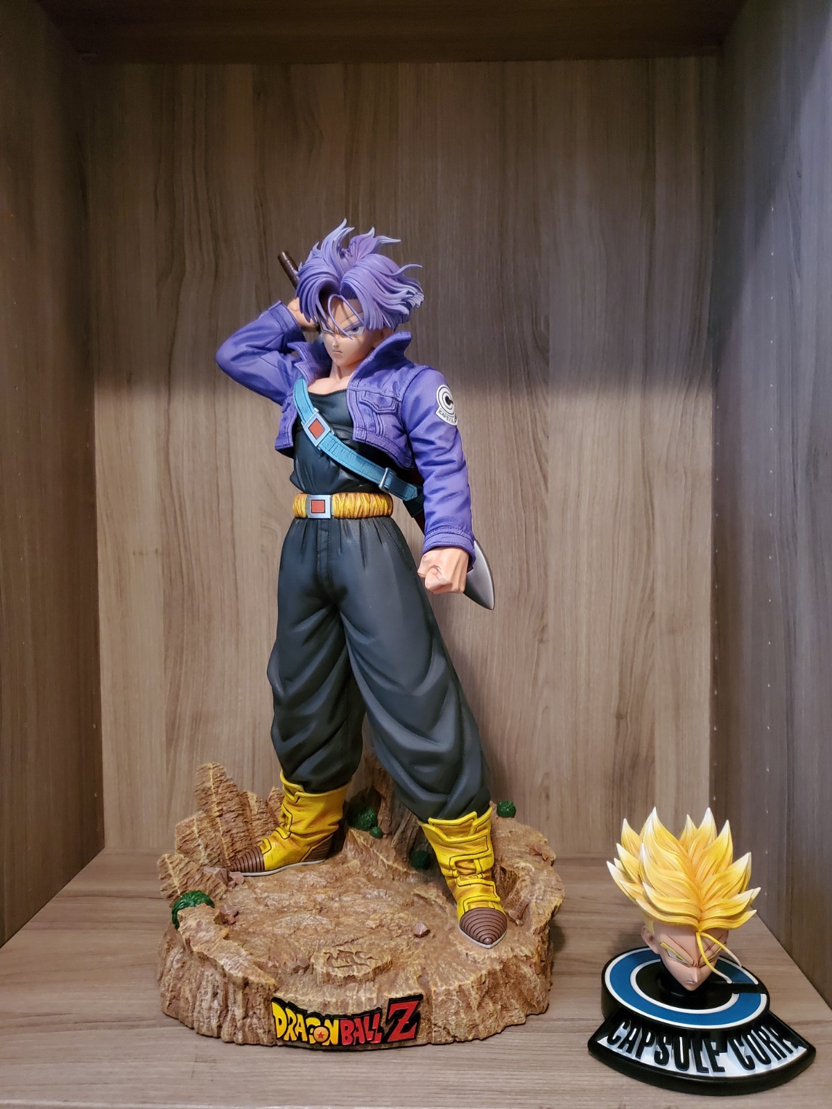 Dragon Ball Z Resin Figure Trunks 1/4 Statue Super Saiyan Dragon Ball Z Resin Figure Trunks 1/4 Statue Super Saiyan