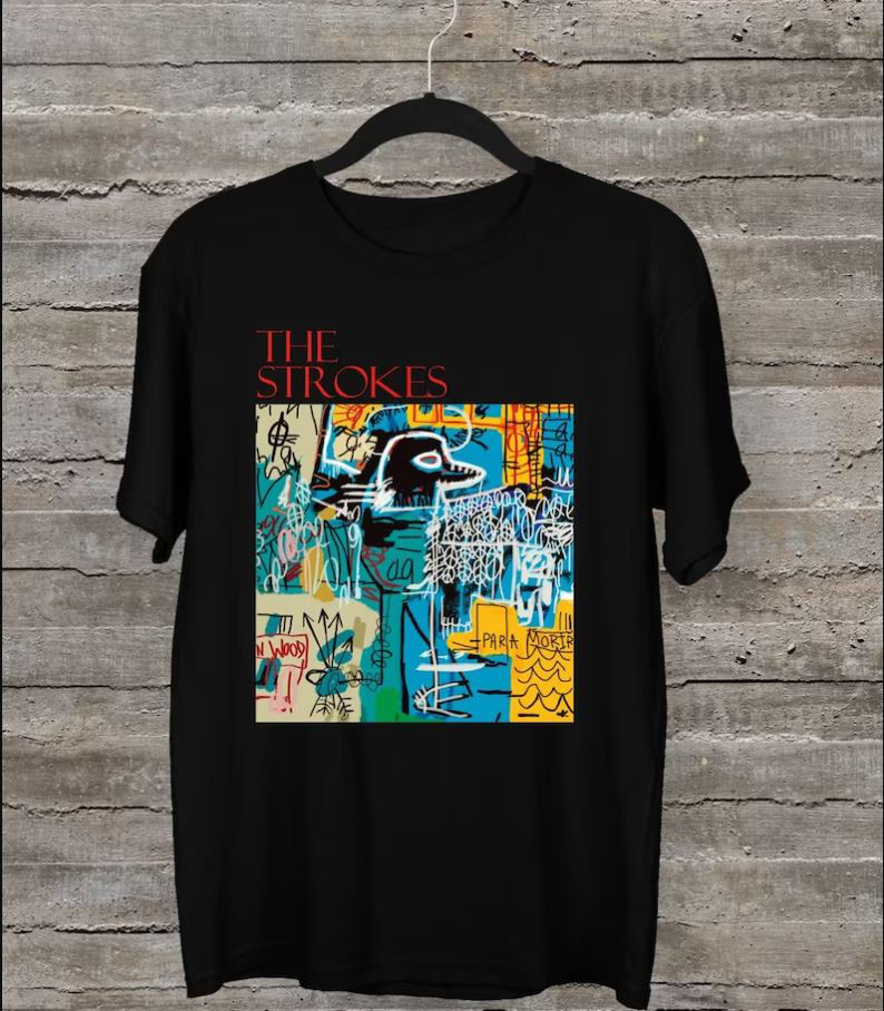 Retro The Strokes Band Cotton All Size Shirt P57.226 Retro The Strokes Band Cotton All Size Shirt P57.226