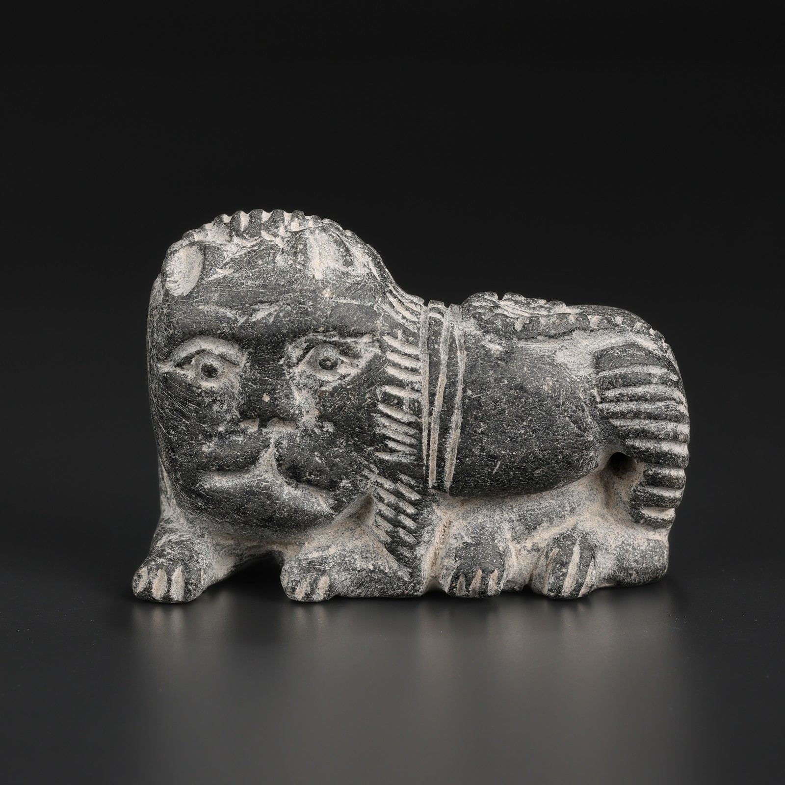 Wonderful Rare Ancient Bactrian Stone Animal Figure Wonderful Rare Ancient Bactrian Stone Animal Figure