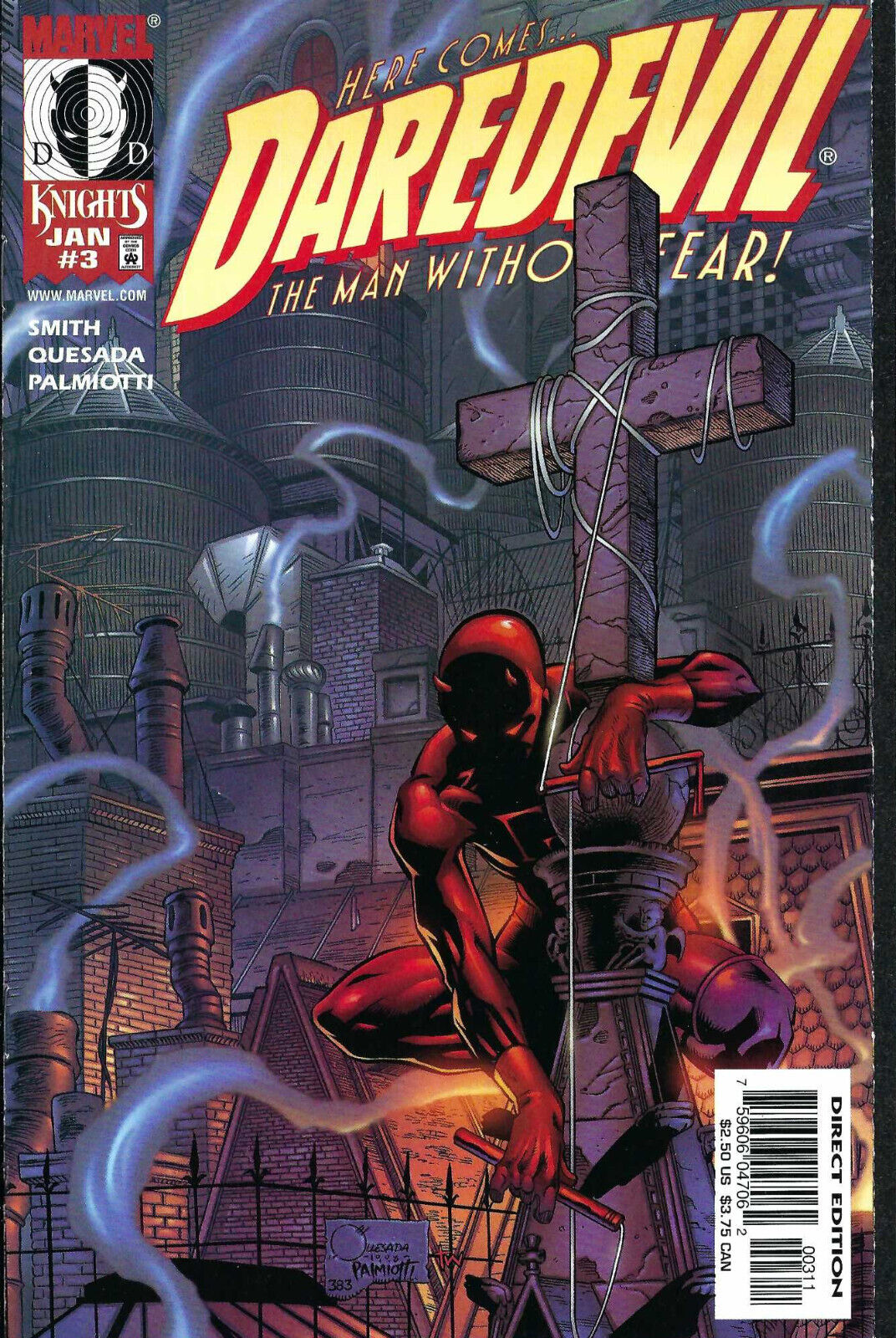 Daredevil #3 (1999): Direct Edition  VF/NM