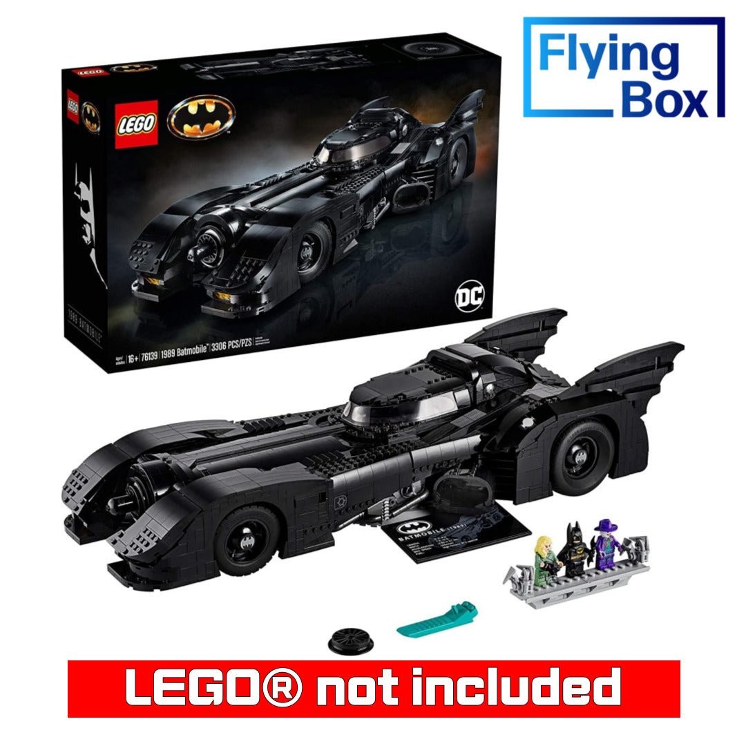 Display Case for LEGO® 76139 Batman™ 1989 Batmobile™ Display Case for LEGO® 76139 Batman™ 1989 Batmobile™