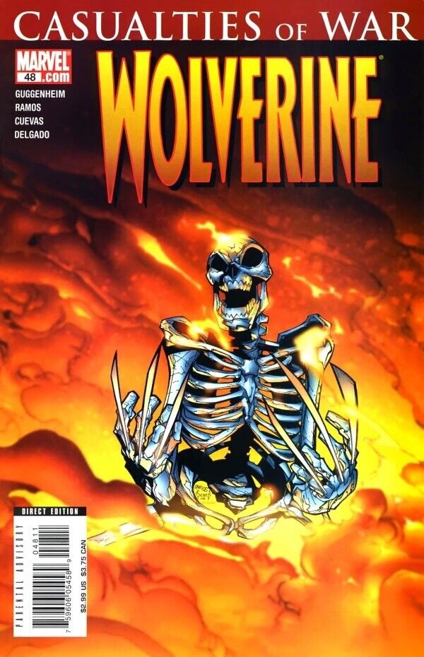 Wolverine (2003) #48 (1/2007) Direct Market VF Stock Image