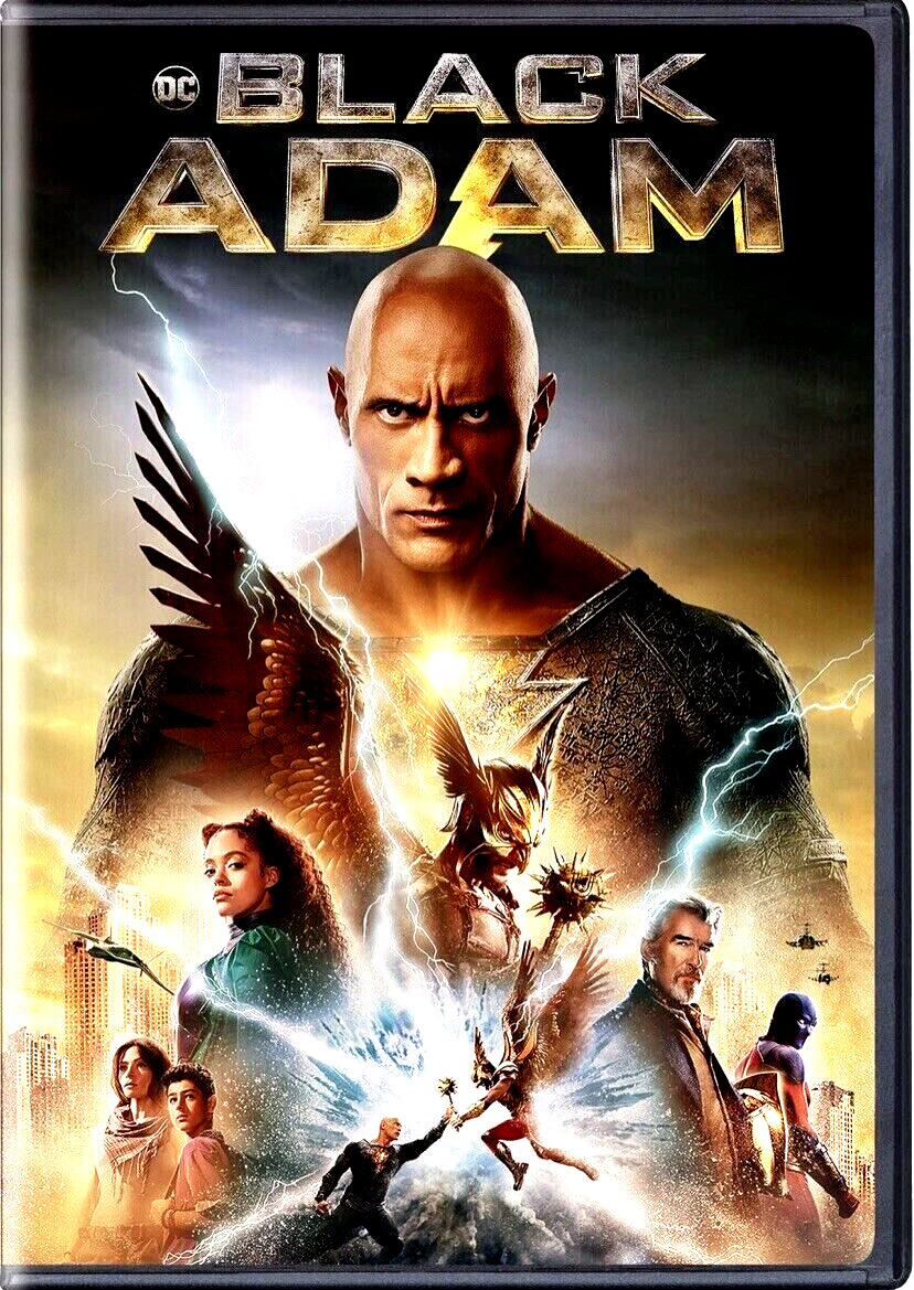 Black Adam (DVD, 2022) NEW PRE-ORDER 01/07/2023