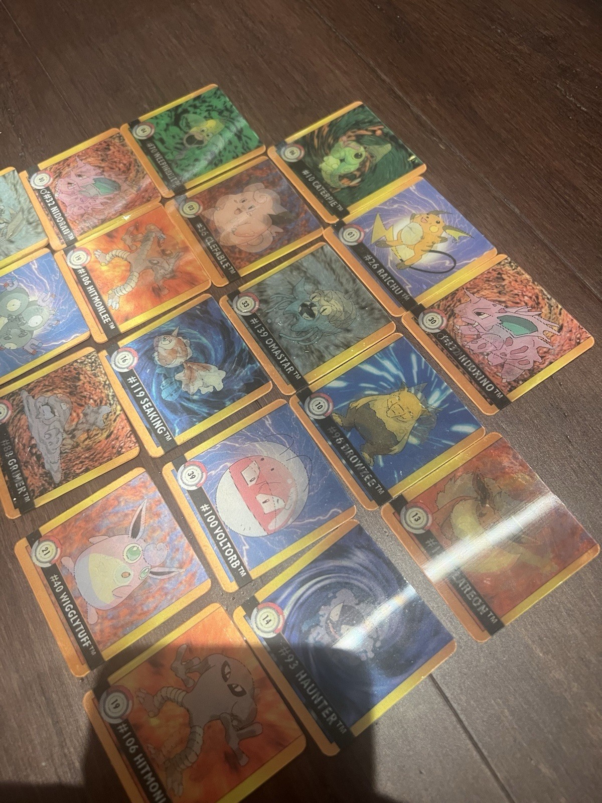 Topps Pokémon TV-Animation Edition art box holographic Lot Pikachu jiggly clefai Topps Pokémon TV-Animation Edition art box holographic Lot Pikachu jiggly clefai