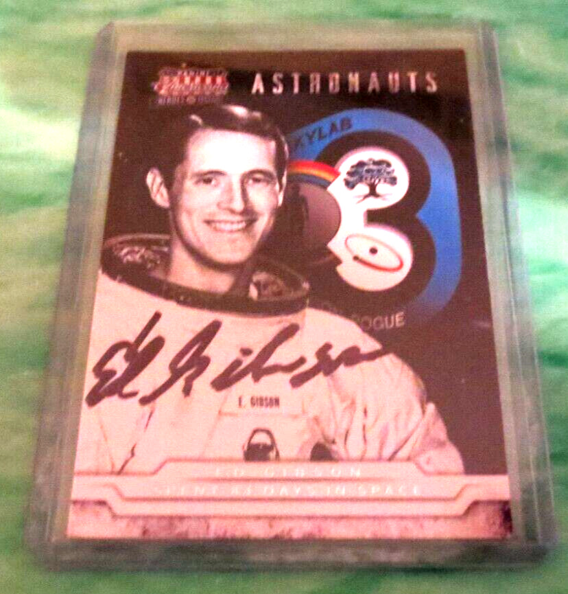 Ed Edward Gibson NASA SkyLab III Astronaut signed autographed card