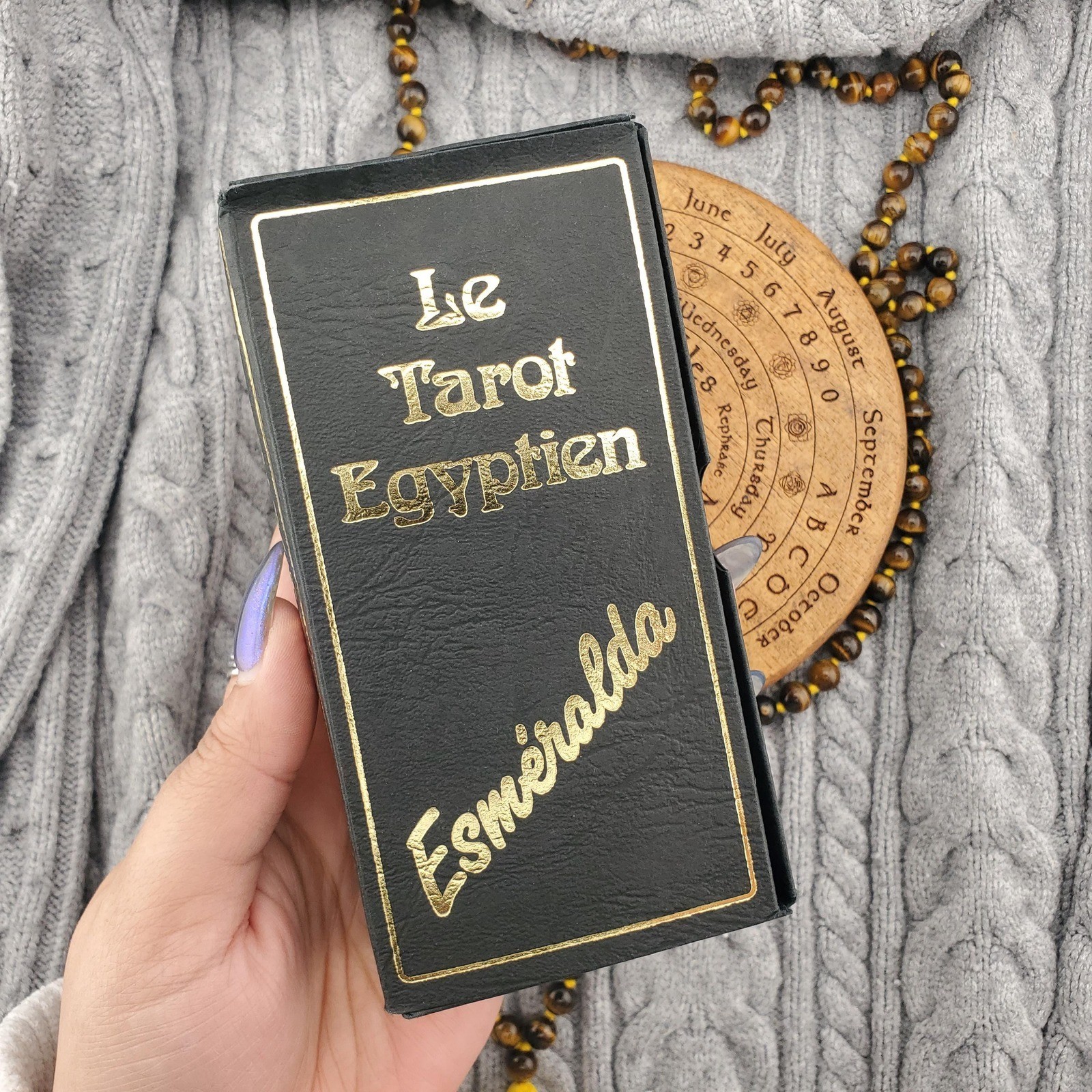 Le Tarot Egyptien Esmeralda Cards 78 Card Complete Deck Vintage 1999 Le Tarot Egyptien Esmeralda Cards 78 Card Complete Deck Vintage 1999