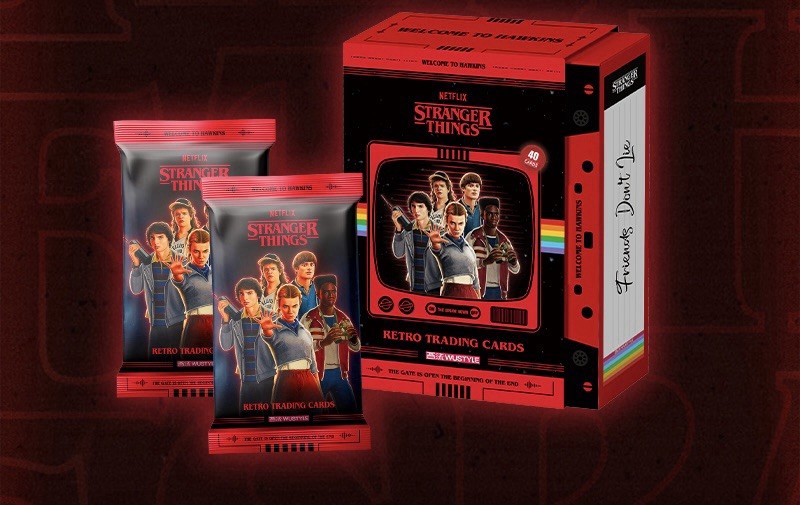 Netflix Wustyle Stranger Things Retro 1-5 Trading Cards Box 2016-2026 ADR Chance Netflix Wustyle Stranger Things Retro 1-5 Trading Cards Box 2016-2026 ADR Chance