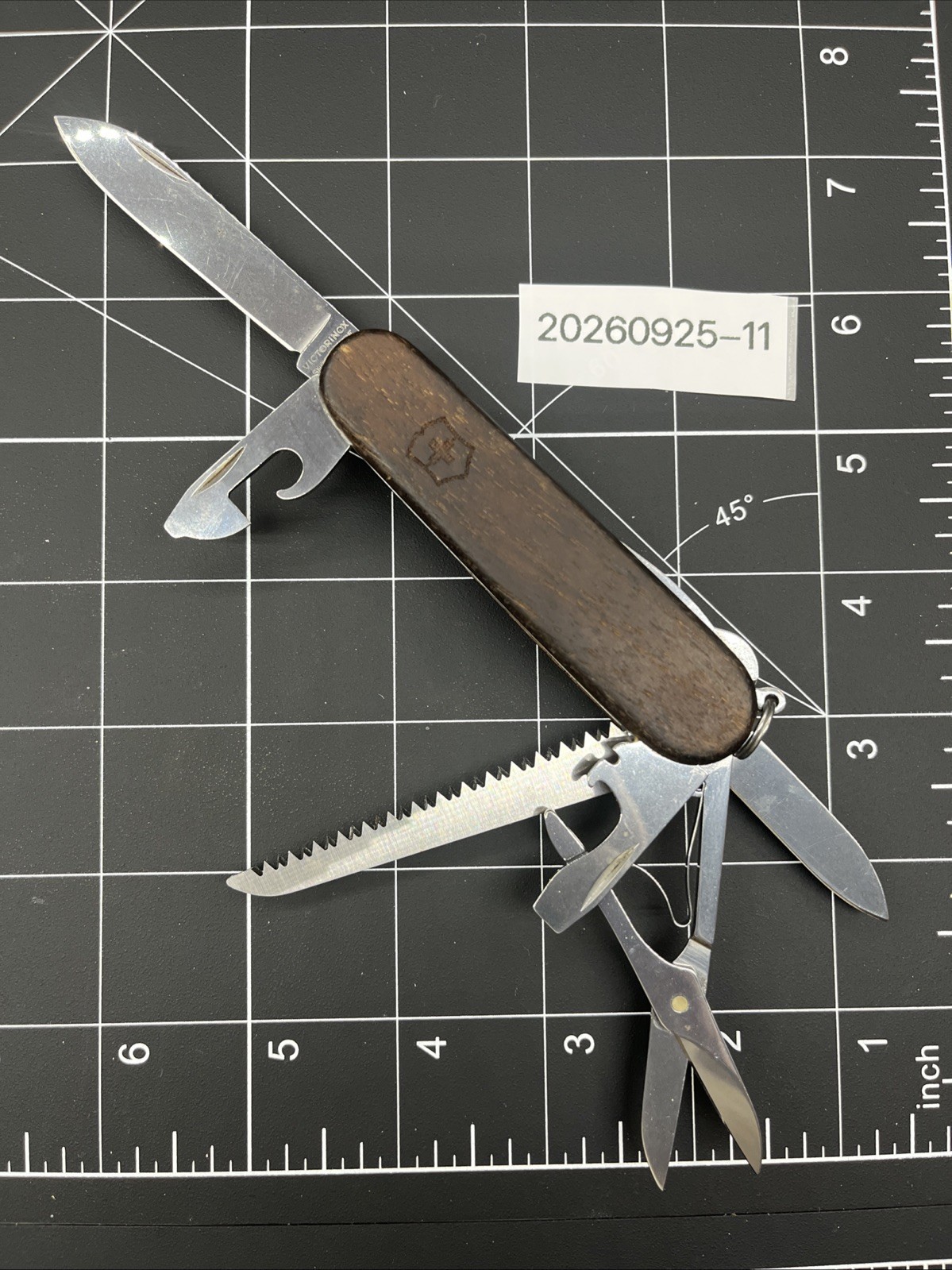 Victorinox Huntsman Swiss Army Knife 91mm Walnut 