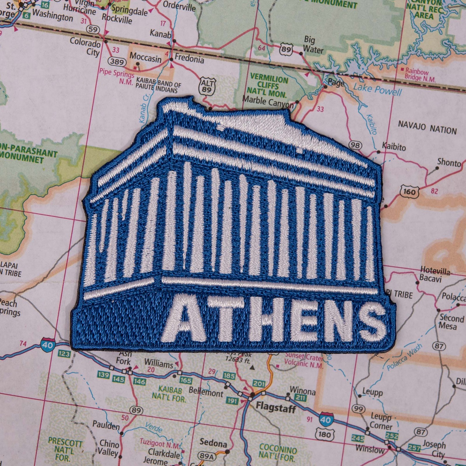 Athens Greece Iron On Patch Athens Greece Iron On Patch