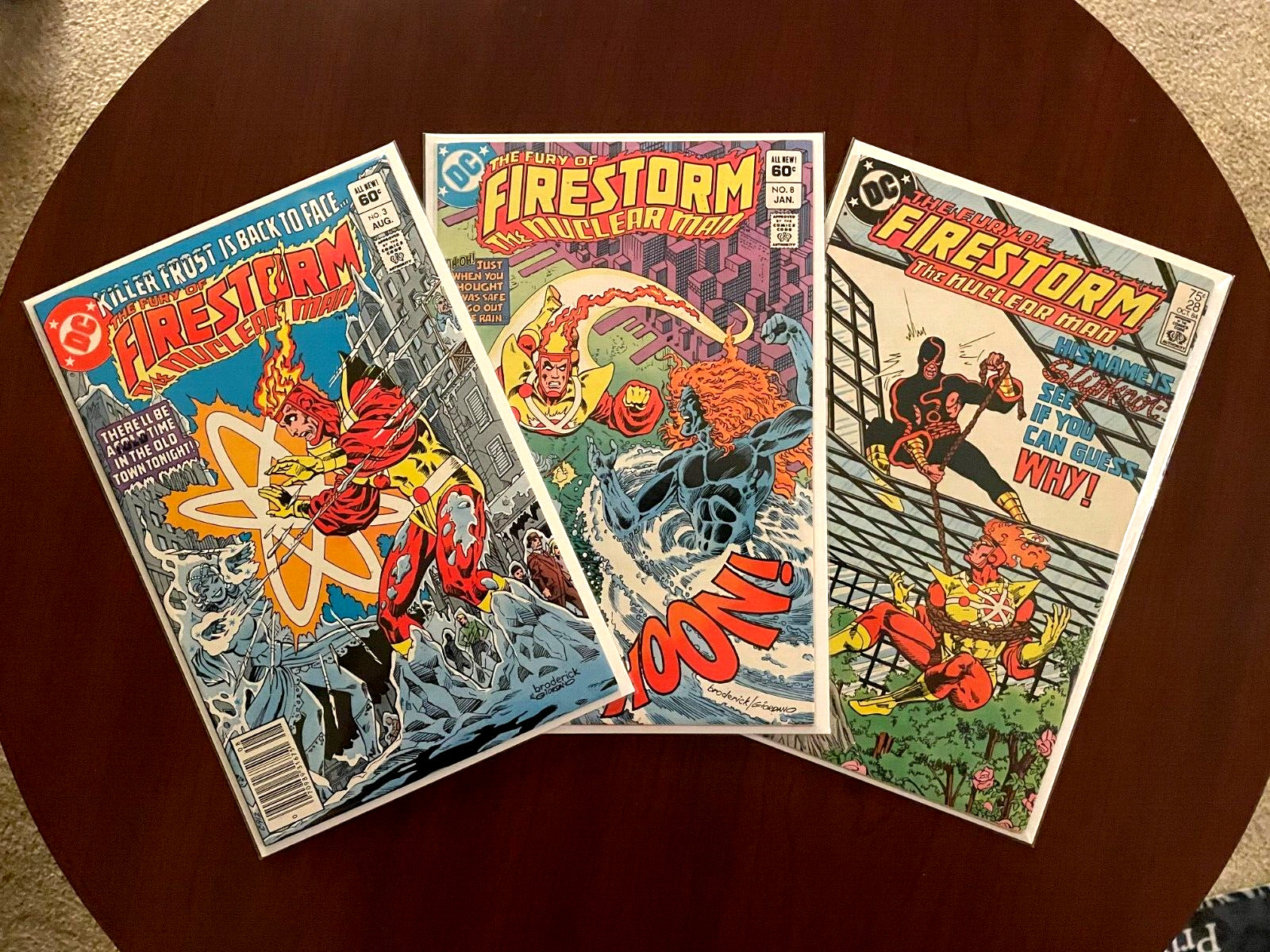 (Lot of 3 Comics) Fury of Firestorm #3 #8 #28 (DC 1982-84) 1st Slipknot (Lot of 3 Comics) Fury of Firestorm #3 #8 #28 (DC 1982-84) 1st Slipknot