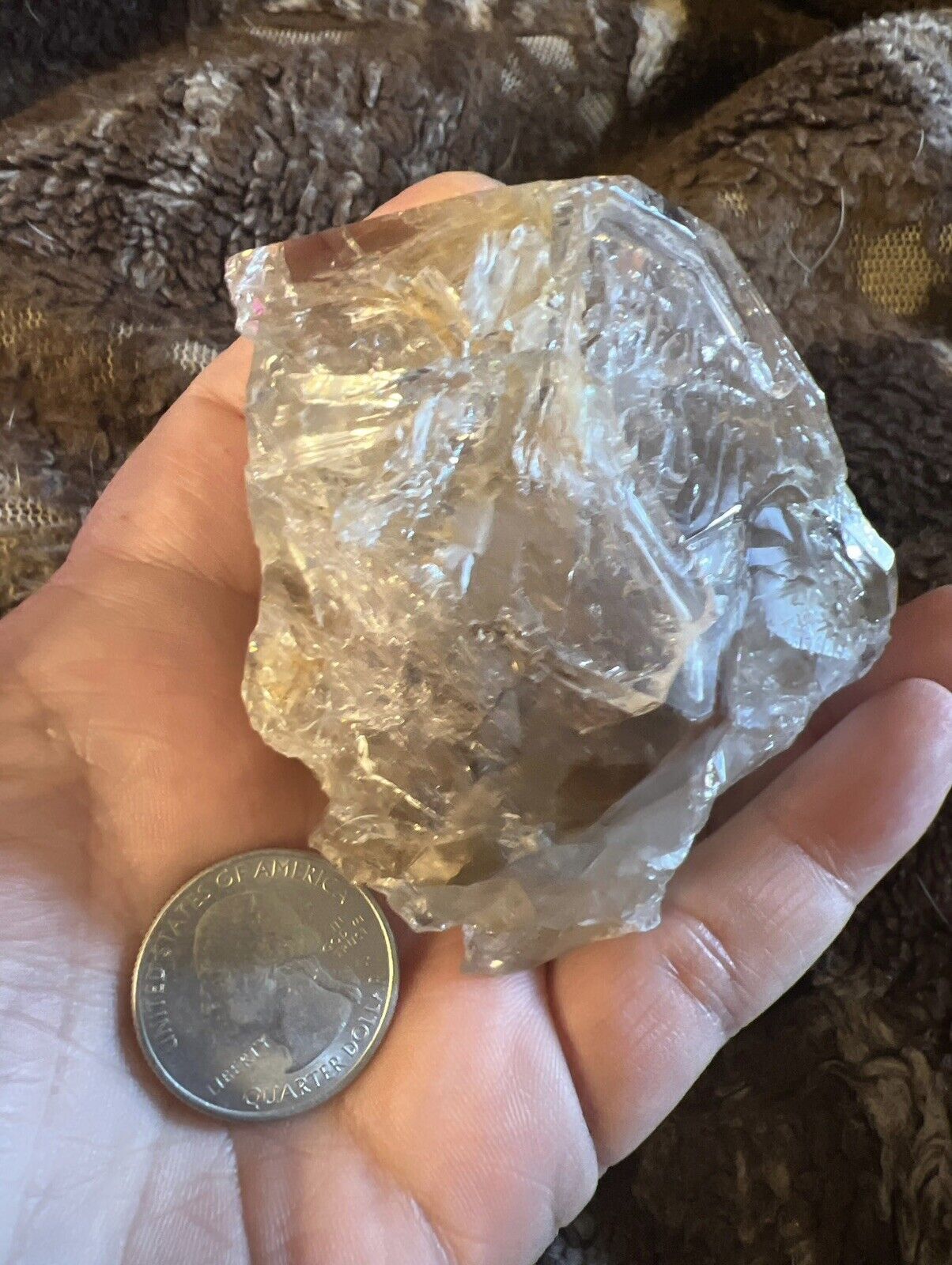 Huge Herkimer Diamond - New York USA