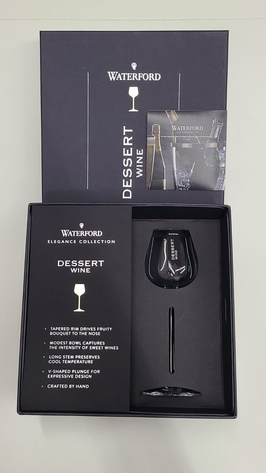 Waterford Crystal Elegance Dessert Wine Glasses Set Of 2 Waterford Crystal Elegance Dessert Wine Glasses Set Of 2