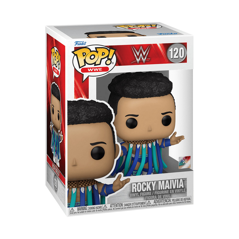 Funko Pop WWE The Rock Rocky Maivia 120 Toy Vinyl Figure Collectible WWF