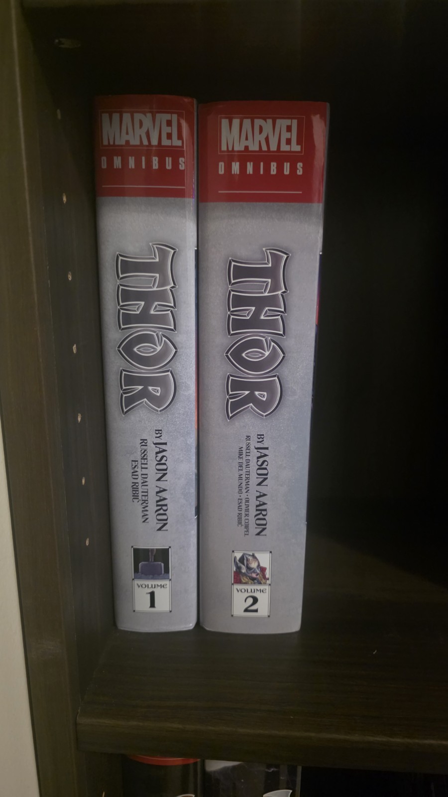 Thor by Jason Aaron Omnibus Vol 1 & 2 Set Marvel HC Complete Run Ribic OOP