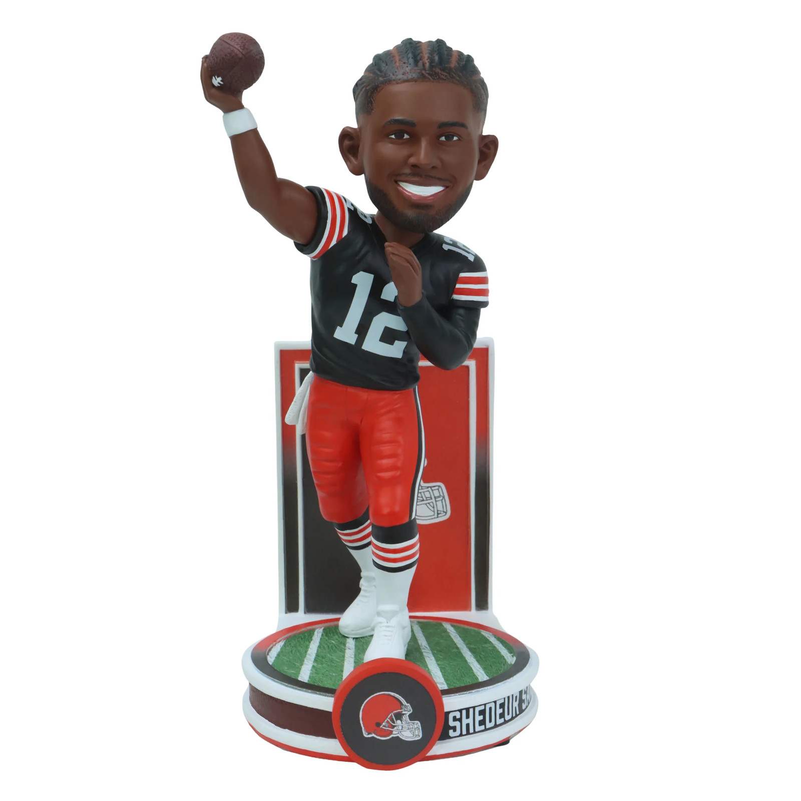 Shedeur Sanders Cleveland Browns Banner Series Bobblehead NFL