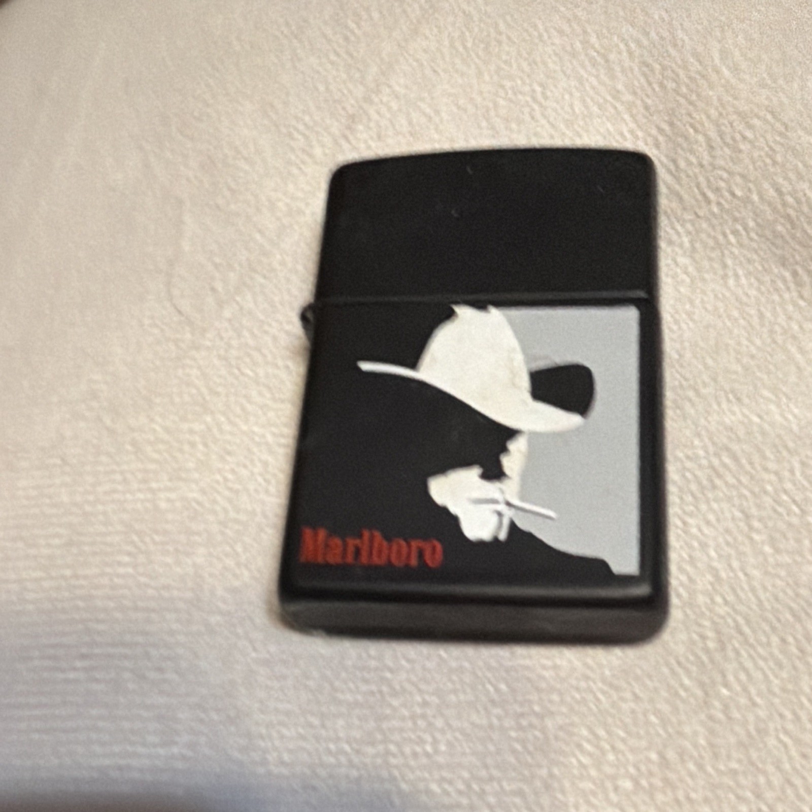1992 Marlboro Man Silhouette Zippo Lighter Vintage, Unfired 1992 Marlboro Man Silhouette Zippo Lighter Vintage, Unfired
