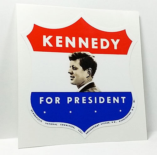 Kennedy for President Vintage Style Decal / JFK Vinyl Sticker