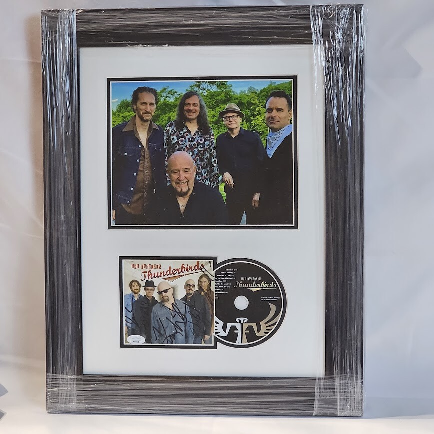 The Fabulous Thunderbirds Band Signed Autographed CD JSA authenticated Framed The Fabulous Thunderbirds Band Signed Autographed CD JSA authenticated Framed