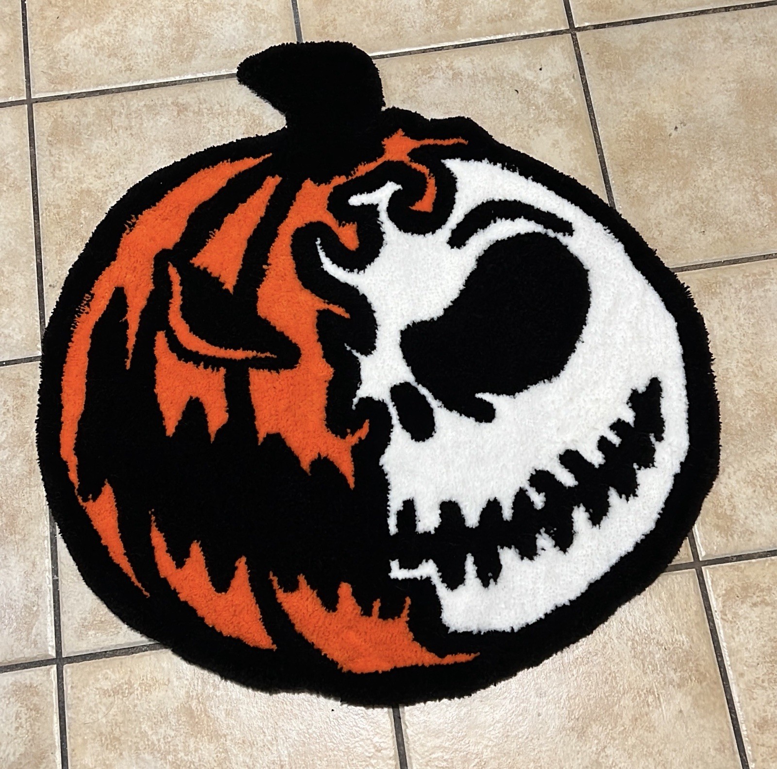 Custom Tufted Jack Skellingthon Nightmare Before Chri Rug – Handmade & Authentic Custom Tufted Jack Skellingthon Nightmare Before Chri Rug – Handmade & Authentic