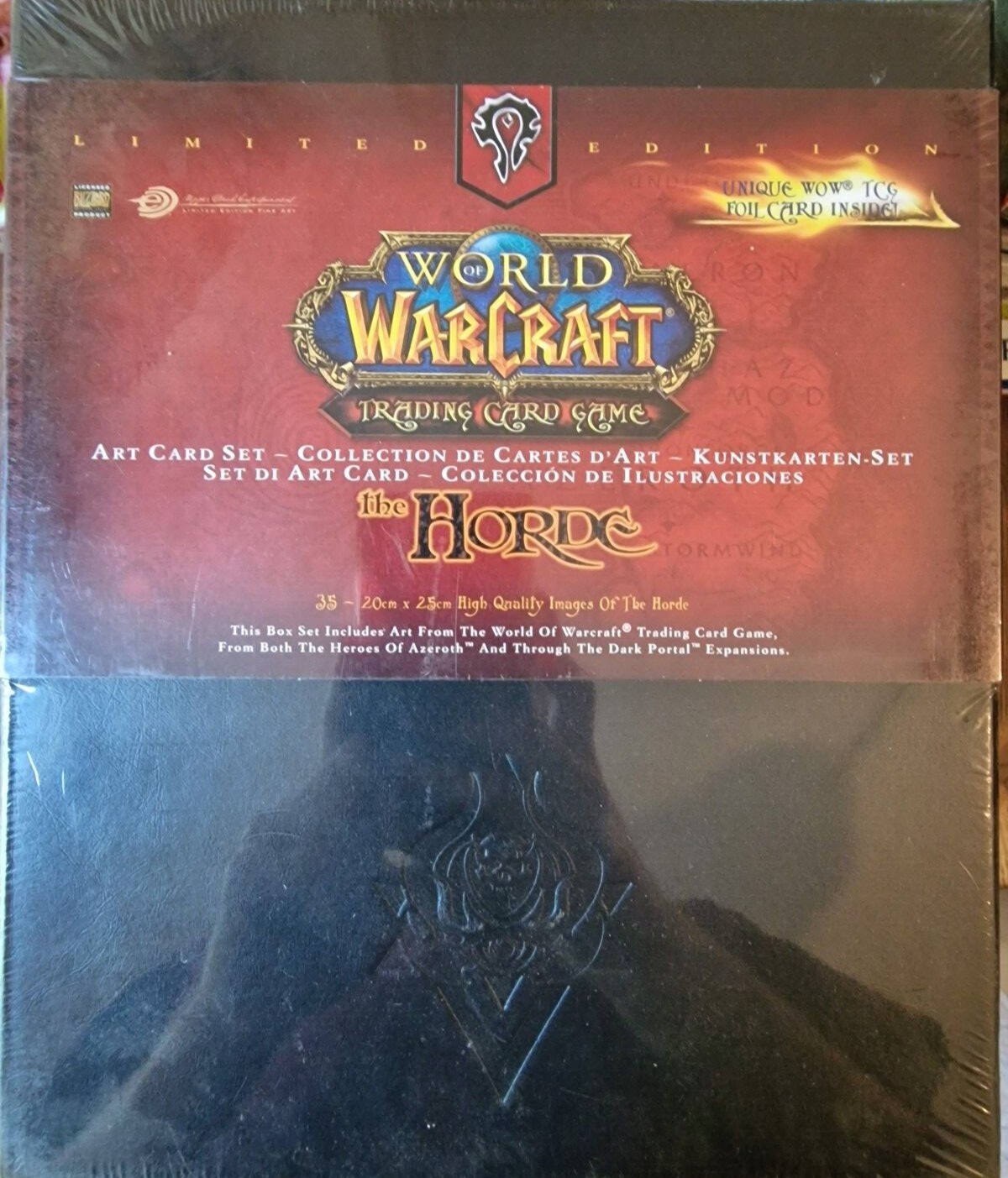World of Warcraft Trading Card Game Horde Art Card Set 35 Prints - New & Sealed