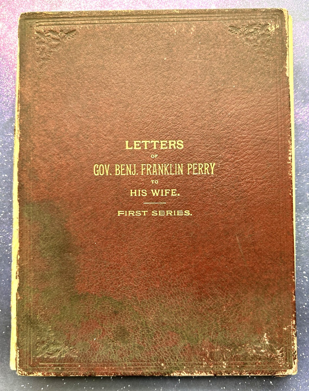 1889 B.F. Perry Letters INSCRIBED Judge James Aldrich SC Manuscript RARE 1889 B.F. Perry Letters INSCRIBED Judge James Aldrich SC Manuscript RARE