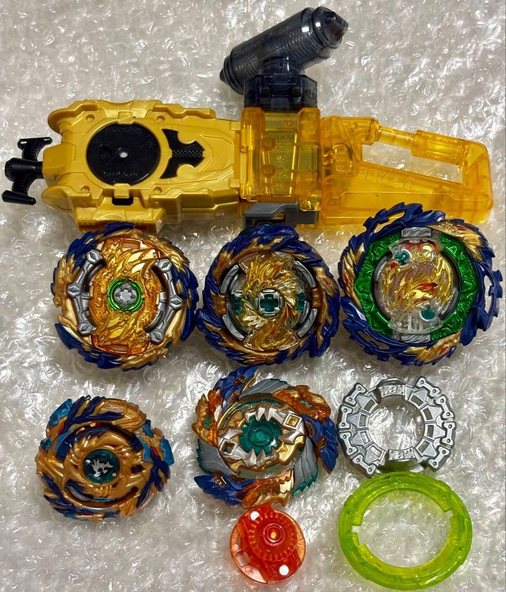 Takara Tomy Beyblade Burst 5 Fafnir Tops Launcher Parts Collectible 15+
