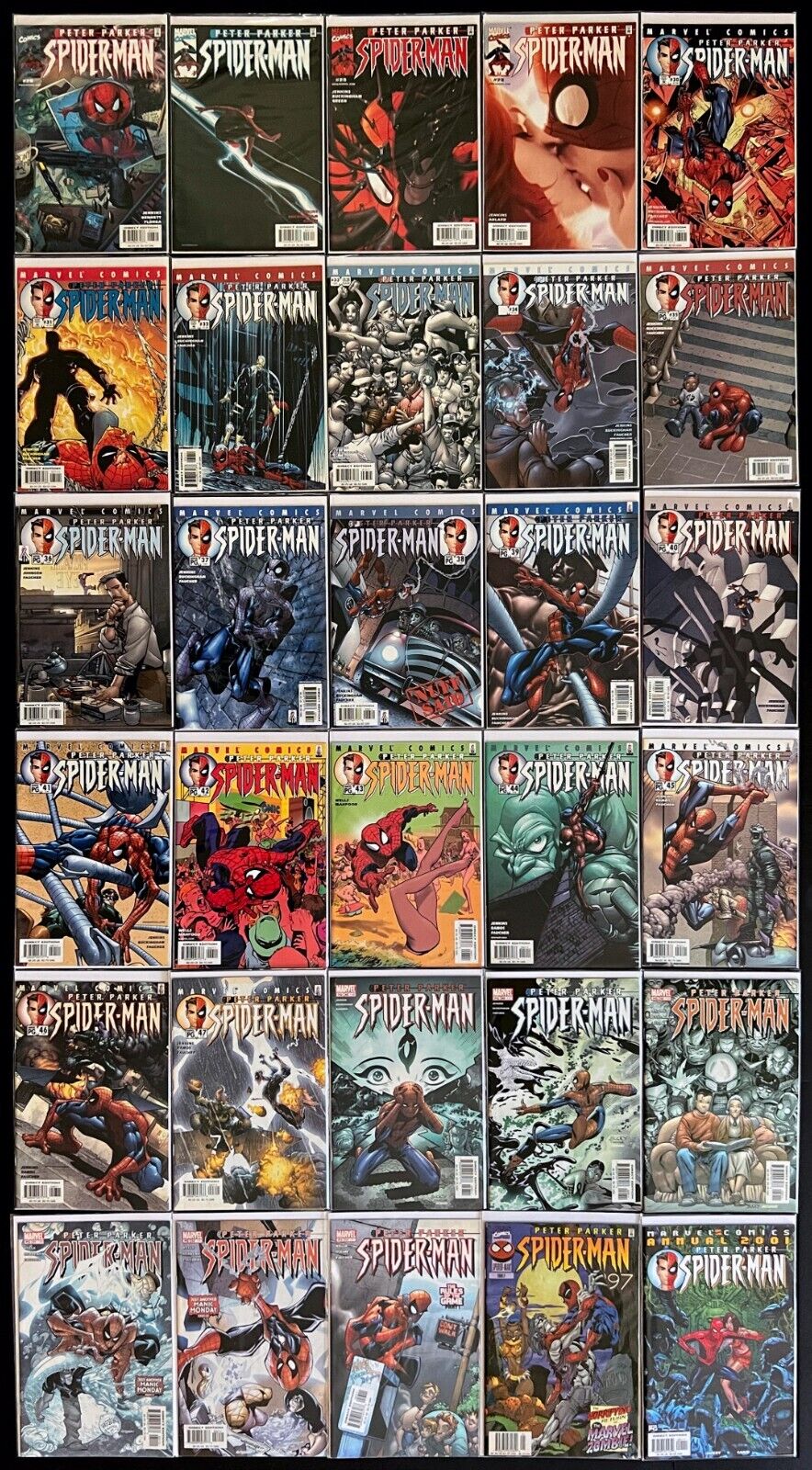 SPIDER-MAN Big Lot PETER PARKER 30 Issues Hi-Grade Marvel Comics 1997