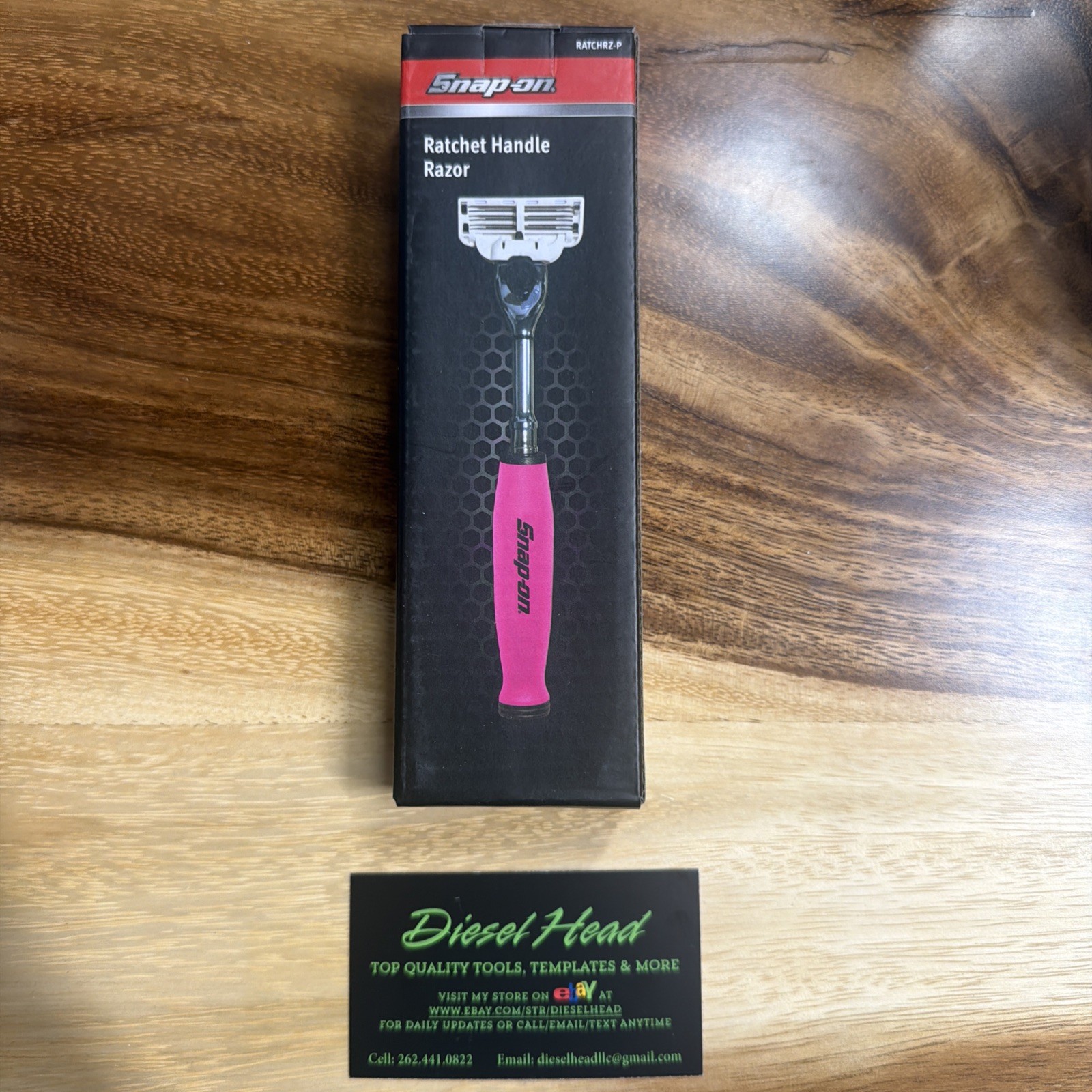 Snap On Tools Soft Grip PINK Ratchet Handle Gillette Blade Shaver RATCRZ-P Snap On Tools Soft Grip PINK Ratchet Handle Gillette Blade Shaver RATCRZ-P