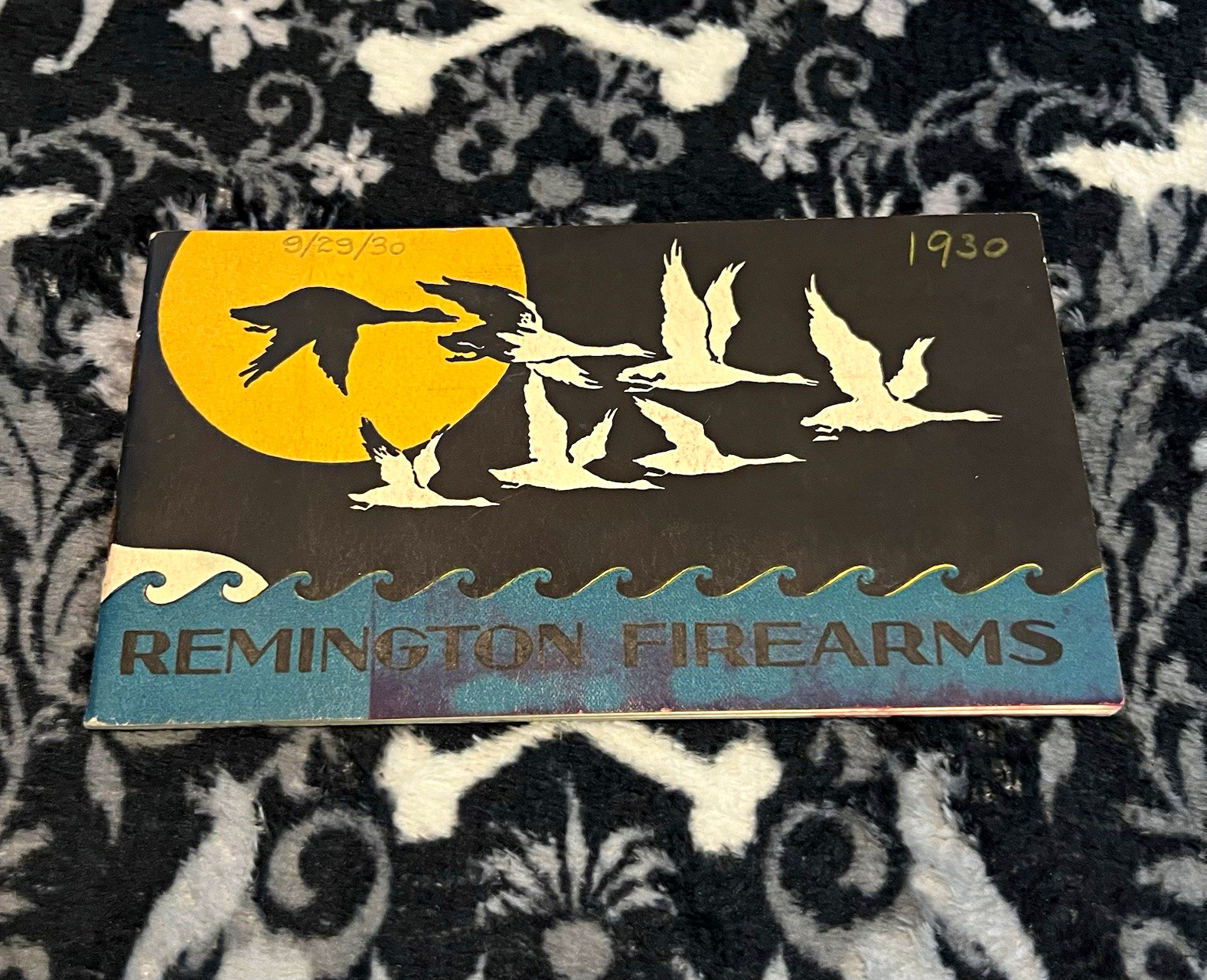 Vintage c.1930 Remington Firearms Pocket Catalog/Brochure Vintage c.1930 Remington Firearms Pocket Catalog/Brochure
