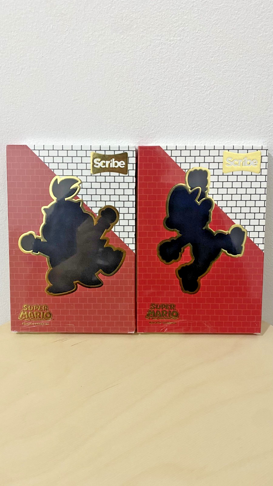 RARE Scribe Super Mario Bros. Notebooks – 100 Sheets Each – NEW - 13 cm × 19 cm RARE Scribe Super Mario Bros. Notebooks – 100 Sheets Each – NEW - 13 cm × 19 cm