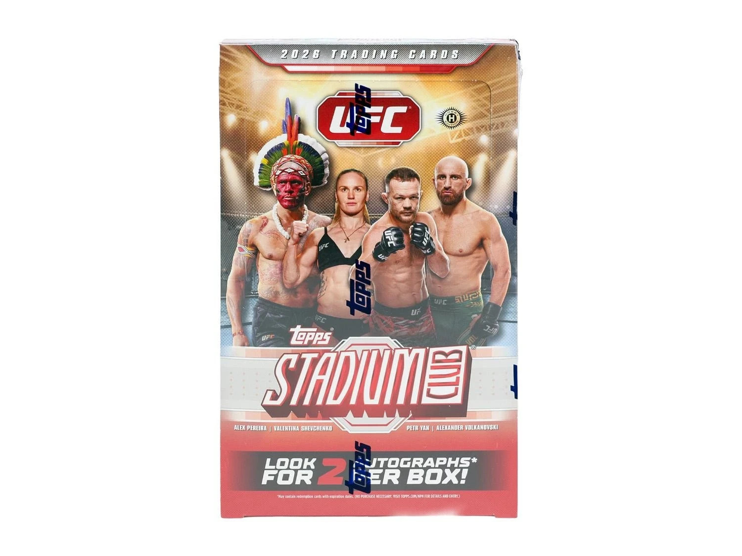 2026 TOPPS STADIUM CLUB UFC HOBBY BOX ON SALE  US