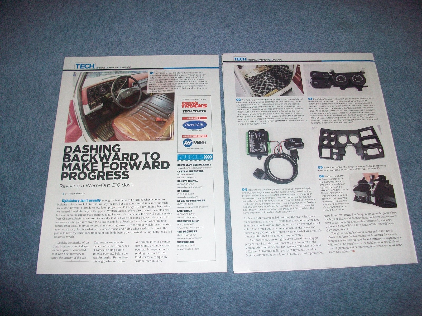 1973-1986 Chevy C10 Interior Dash Restoration Upgrade Article Suburban Blazer 1973-1986 Chevy C10 Interior Dash Restoration Upgrade Article Suburban Blazer