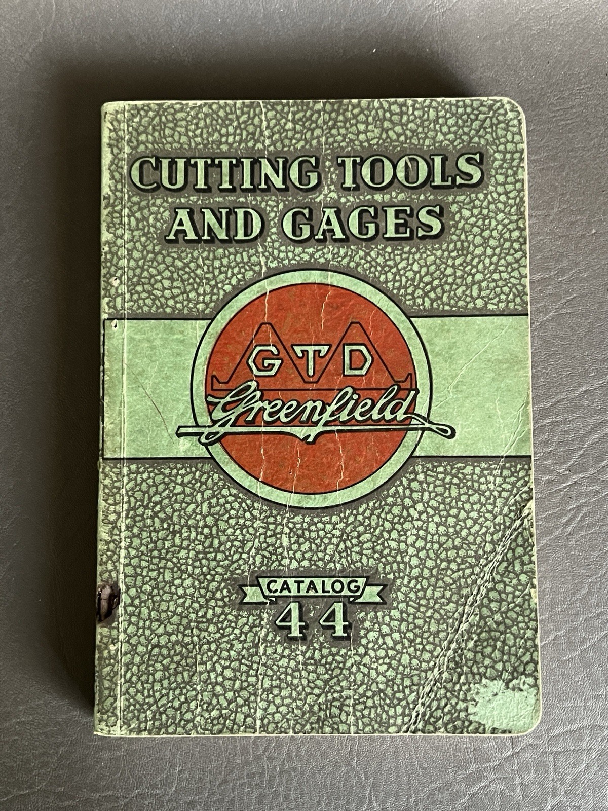 Vintage GREENFIELD CUTTING TOOLS & GAGES Catalog #44 1944 Machinist Tap & Die Vintage GREENFIELD CUTTING TOOLS & GAGES Catalog #44 1944 Machinist Tap & Die