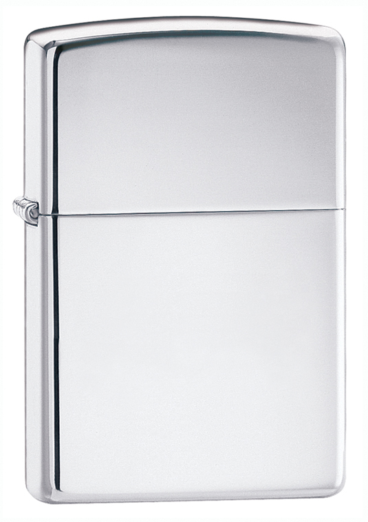 Zippo 250 Windproof High Polished Chrome Lighter, New In Box Zippo 250 Windproof High Polished Chrome Lighter, New In Box