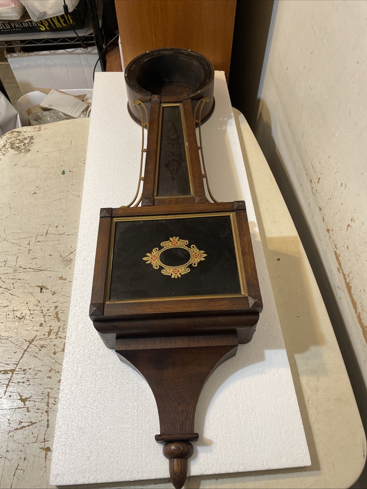 Antique Waterbury Willard No. 1 Weight Driven Banjo Clock Case To Restore