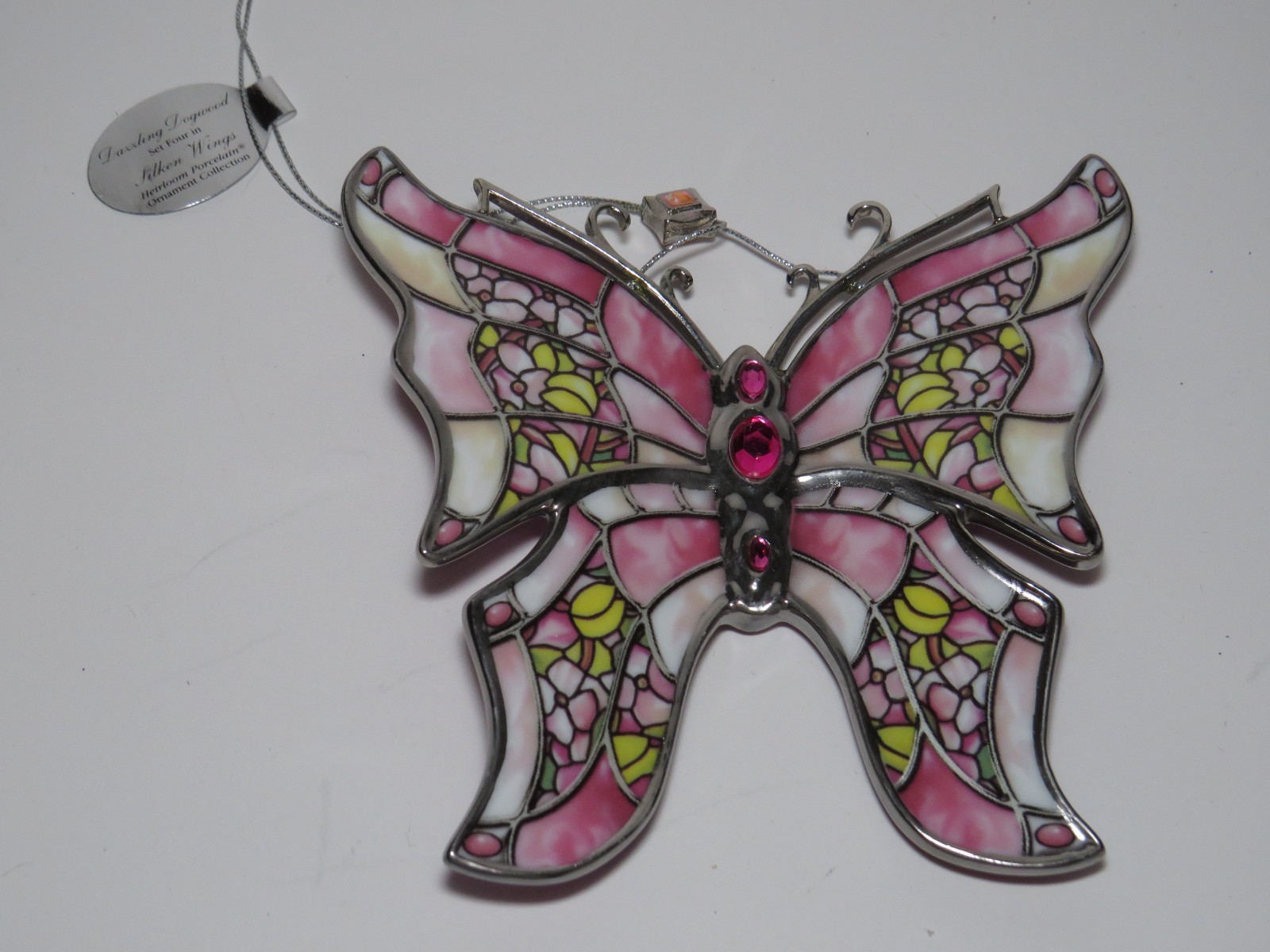 Dazzling Dogwood Bradford Editions Silken Wings Heirloom Porcelain Ornament Dazzling Dogwood Bradford Editions Silken Wings Heirloom Porcelain Ornament
