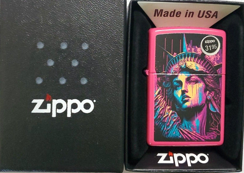 Zippo Lighter American Lady 48916 #62N Zippo Lighter American Lady 48916 #62N
