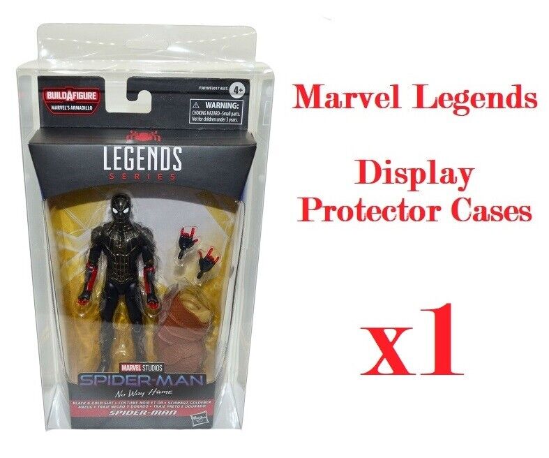 1 Marvel Legends Series Action Figures Clear Plastic Protectors Case Display Box
