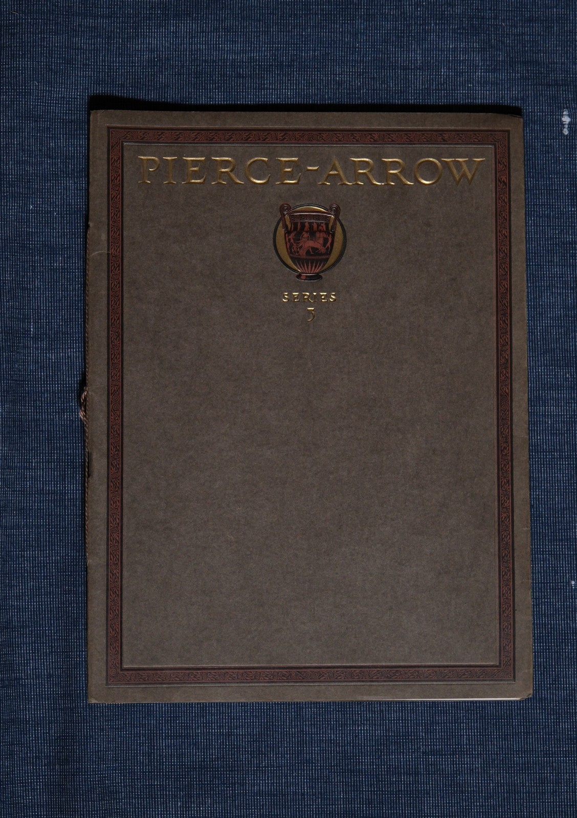Vtg Antique Orig. 1914 Pierce Arrow Series 3 Automobile Sales Catalog Brochure Vtg Antique Orig. 1914 Pierce Arrow Series 3 Automobile Sales Catalog Brochure