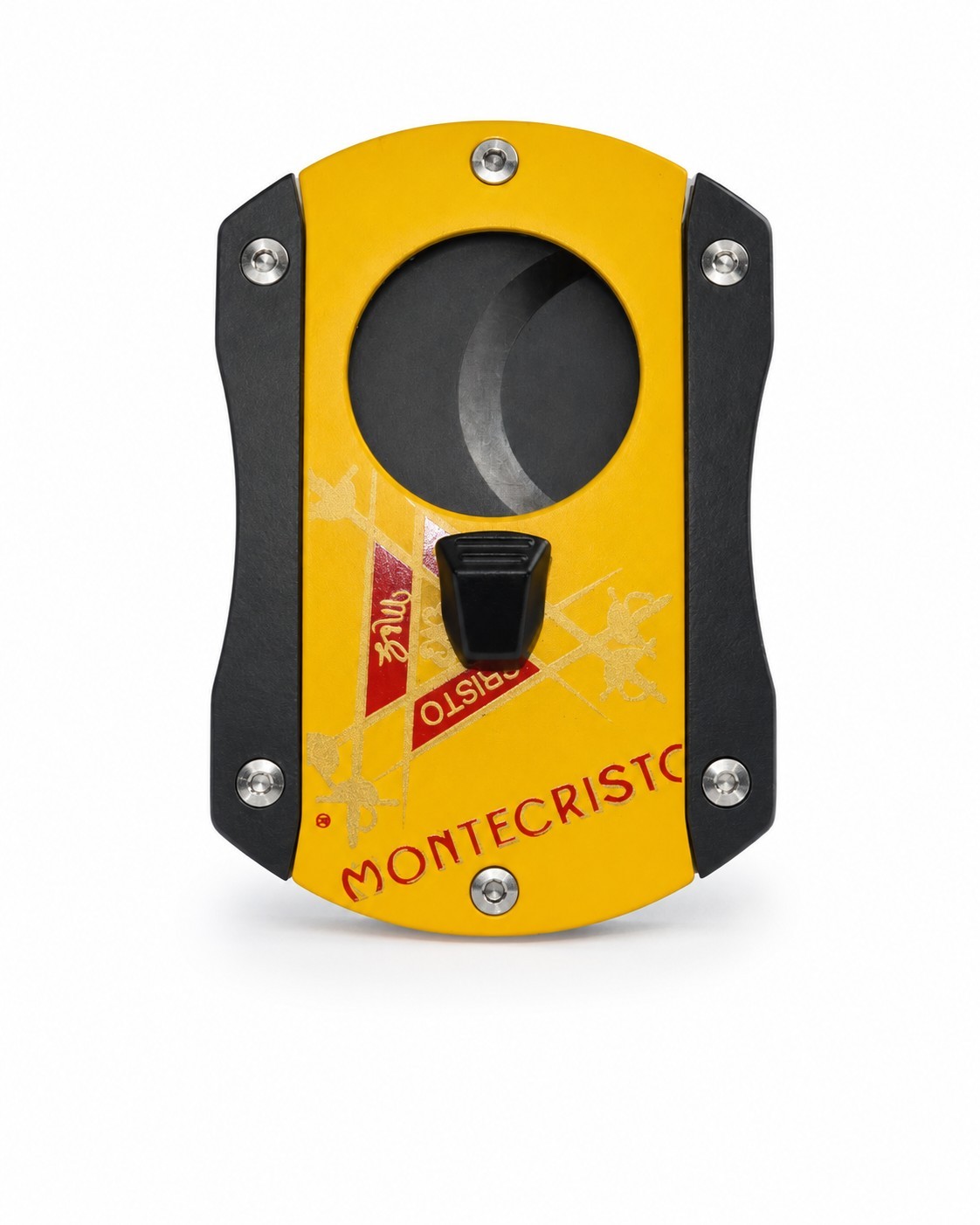 Montecristo Yellow & Black Double Blade Double Guillotine Cigar Colibri Cutter