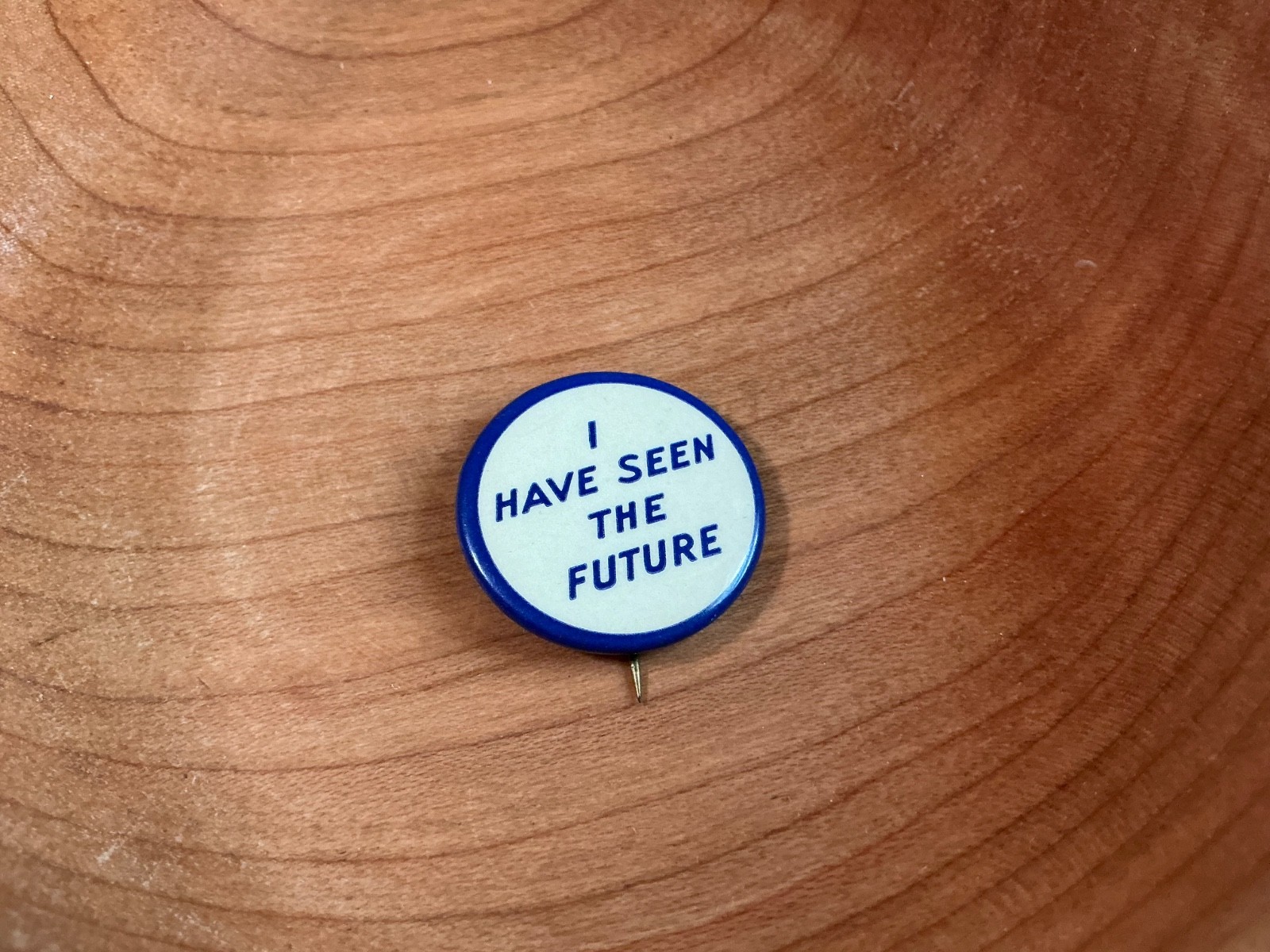 Vtg 1940 NY World's Fair GM Futurama Pinback Button I Have Seen The Future Rare
