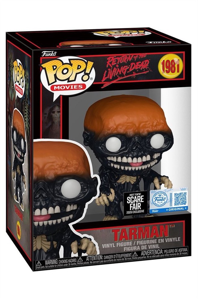Funko Pop Tarman Scare Fair 2026 Exclusive # 1981 +Protector PreSale Read Desc Funko Pop Tarman Scare Fair 2026 Exclusive # 1981 +Protector PreSale Read Desc