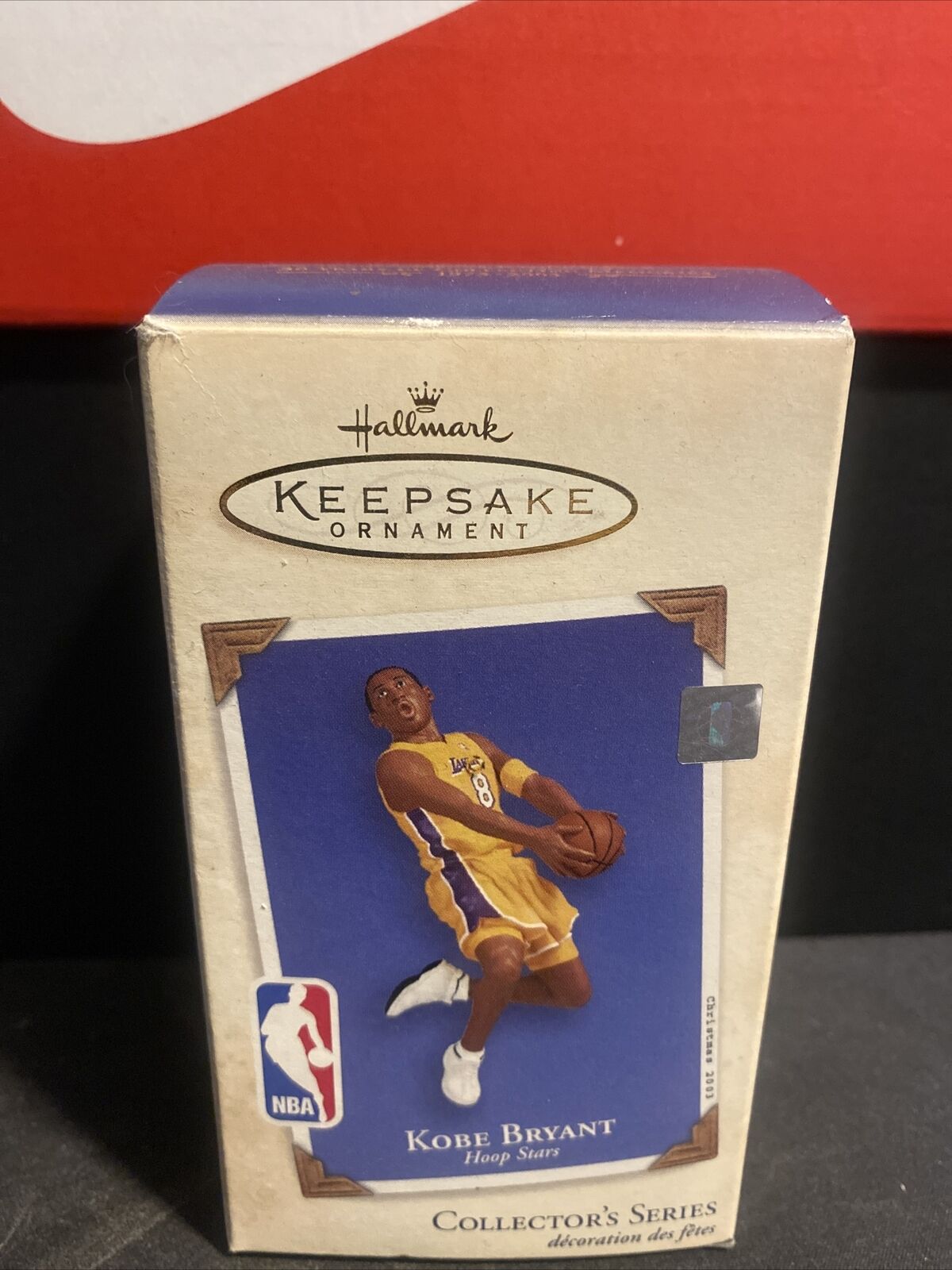 Kobe Bryant Hallmark Keepsake Ornament NBA Stars 2003 Collector’s Series - Read
