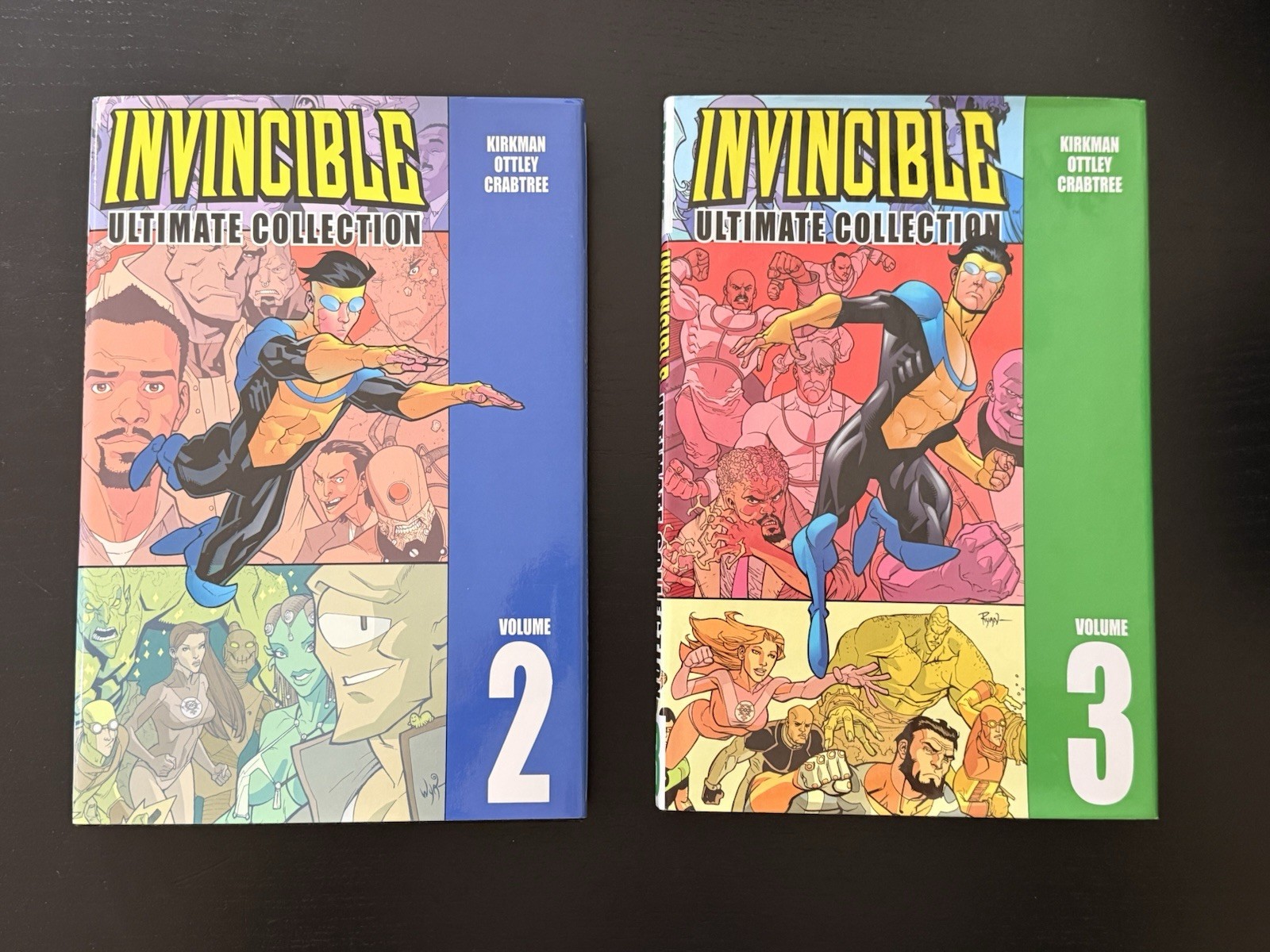 Invincible Ultimate Collection Volumes 2 & 3 Hardcover Graphic Novel Lot Image Invincible Ultimate Collection Volumes 2 & 3 Hardcover Graphic Novel Lot Image