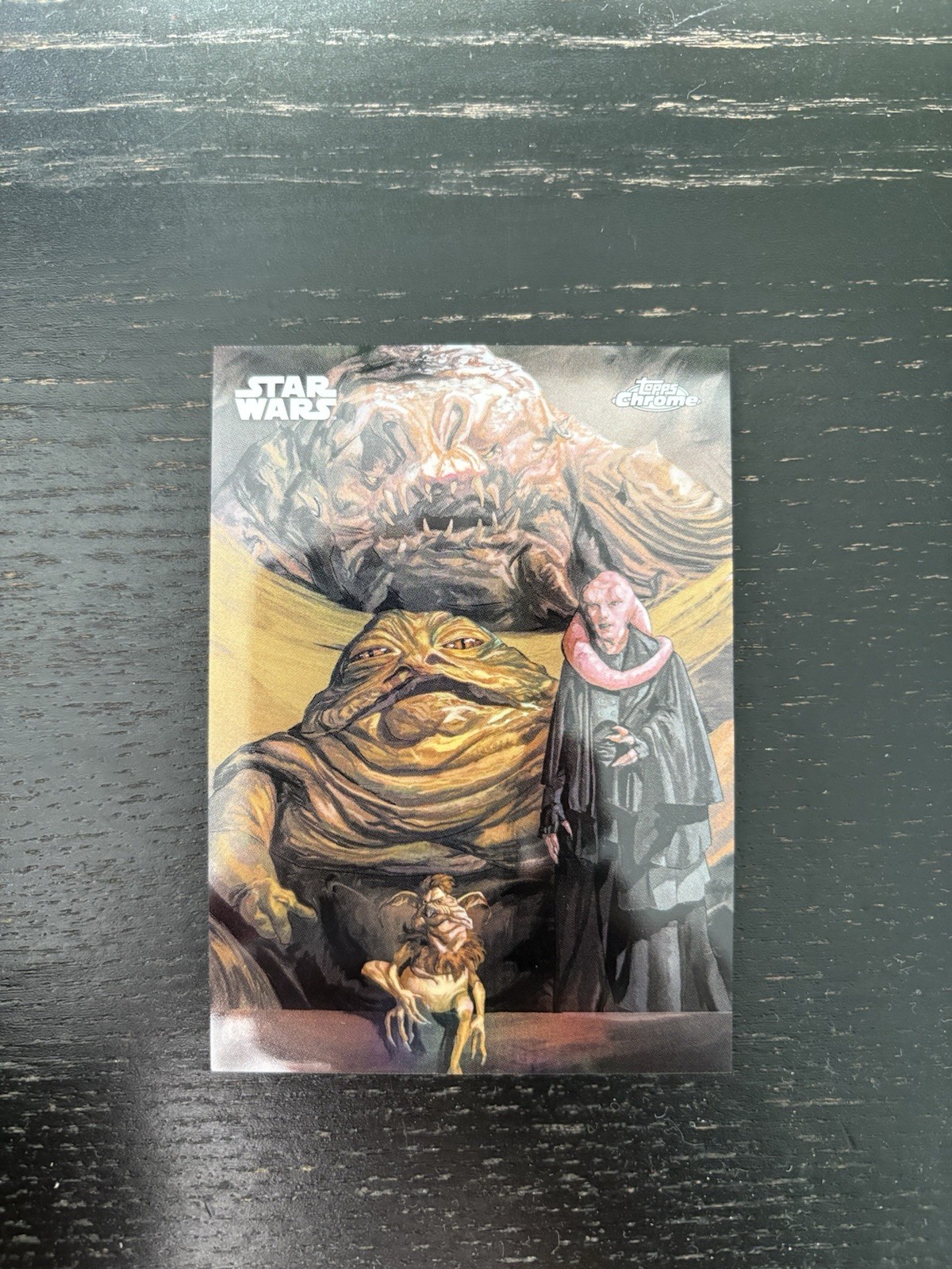 Topps Chrome Star Wars 2026 HUTT CLAN Original Art Factions Card #SQUAD-4
