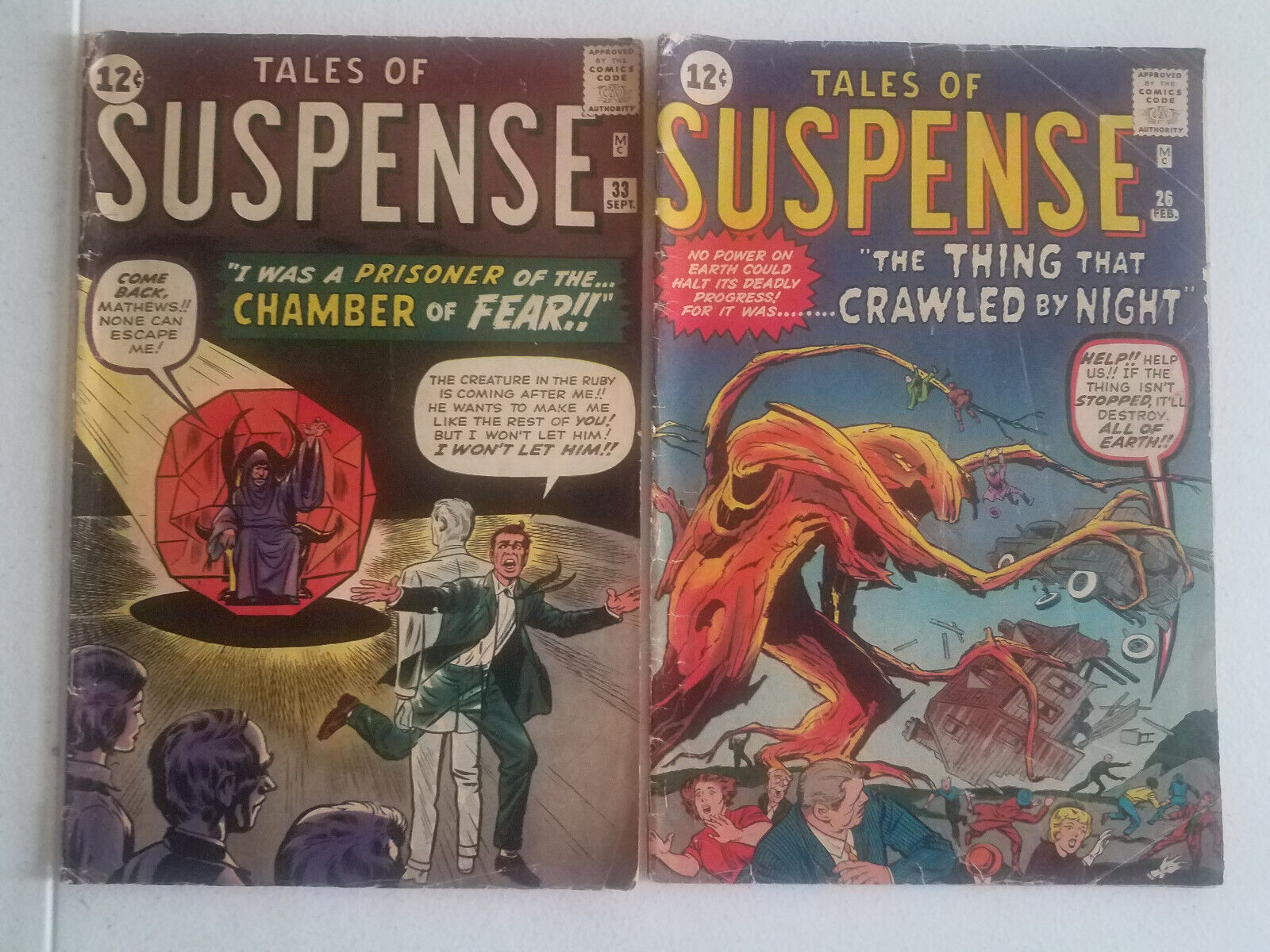 Tales of Suspense issue 26 issue 33 Silver age MA